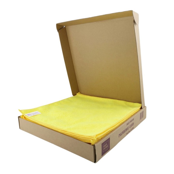ŚCIERECZKI Z MIKROFIBRY IH 30x30cm 24szt ŻÓŁTA PIZZA BOX