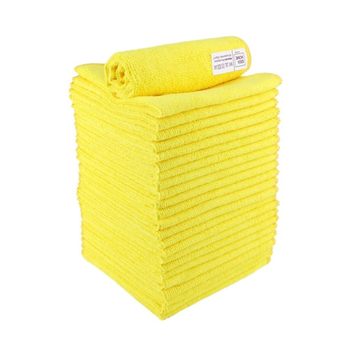 ŚCIERECZKI Z MIKROFIBRY IH 30x30cm 24szt ŻÓŁTA PIZZA BOX