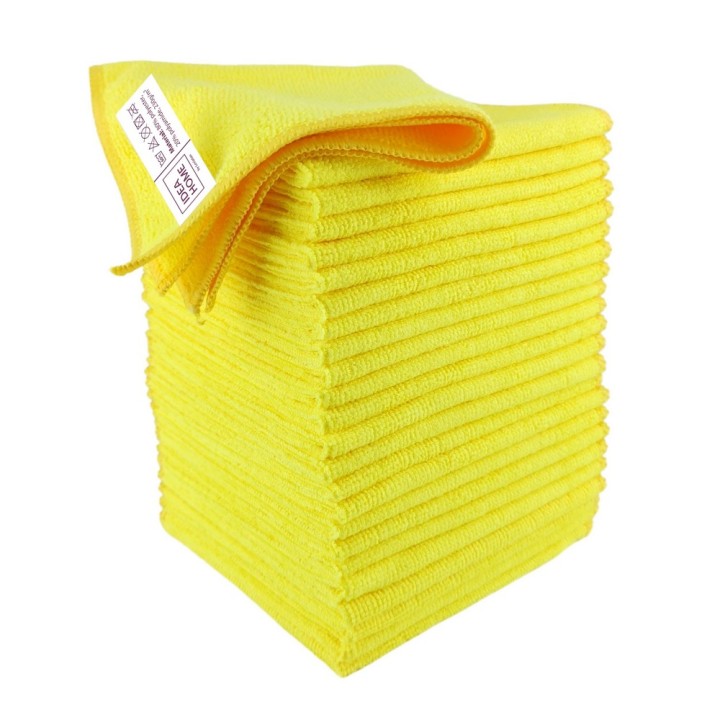 ŚCIERECZKI Z MIKROFIBRY IH 30x30cm 24szt ŻÓŁTA PIZZA BOX