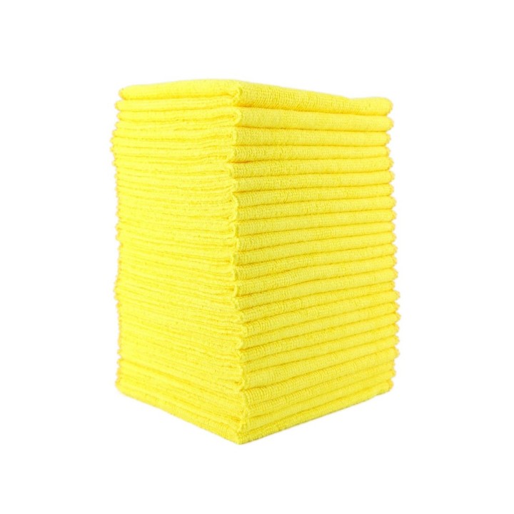 ŚCIERECZKI Z MIKROFIBRY IH 30x30cm 24szt ŻÓŁTA PIZZA BOX