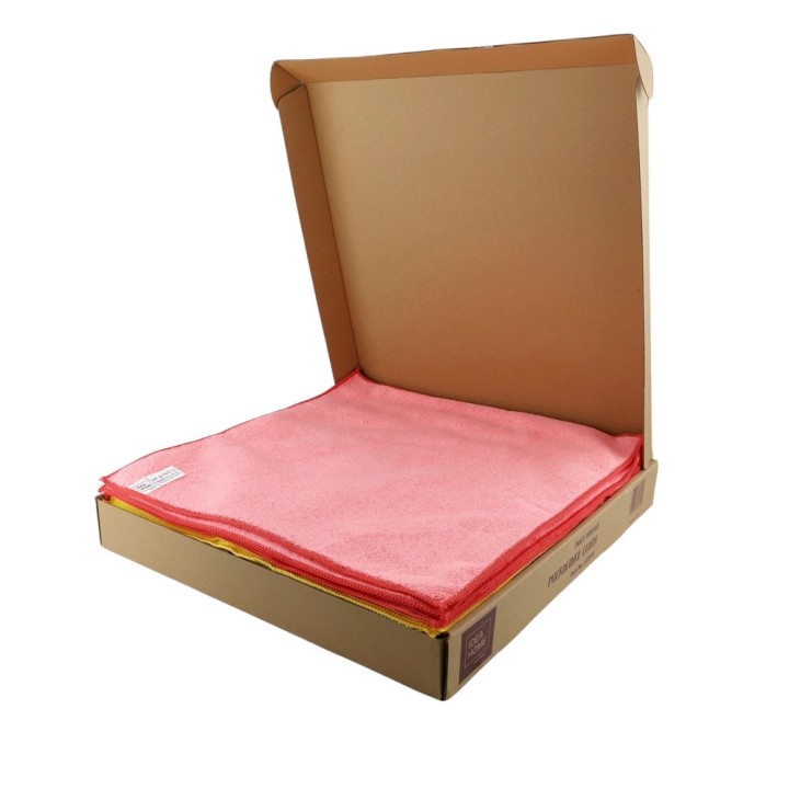 ŚCIERECZKI Z MIKROFIBRY IH 30x30cm 30szt MIX KOLOR PIZZA BOX