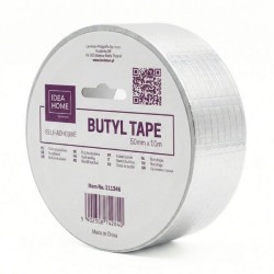 TAŚMA BUTYLOWA IH 50mm x 10m SAMOPRZYLEPNA