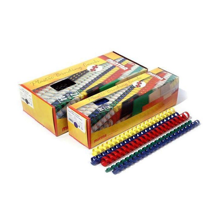 GRZBIET PLASTIKOWY 25MM ARGO 405252 CZARNY 50SZT