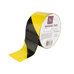 TAŚMA OSTRZEGAWCZA IH 48mm x 50m NIEKLEJĄCA ŻÓŁTO/CZARNA