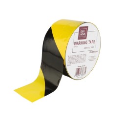 TAŚMA OSTRZEGAWCZA IH 48mm x 50m NIEKLEJĄCA ŻÓŁTO/CZARNA