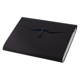 TECZKA D.RECT 5580 12 PRZEGRÓDEK A4 CZARNA