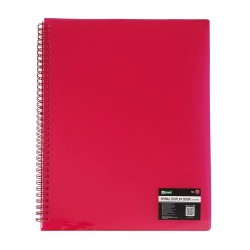 TECZKA OFERTOWA SPIRALNA D.RECT 5520 20-KOSZ RÓŻOWA