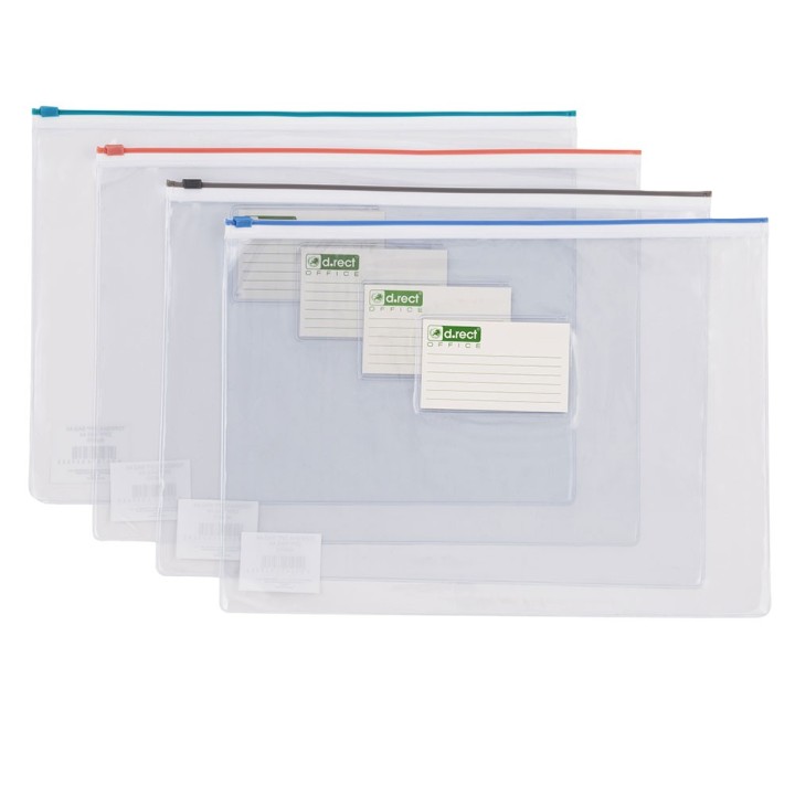 TOREBKA D.RECT ZIPP BAG A5 12szt