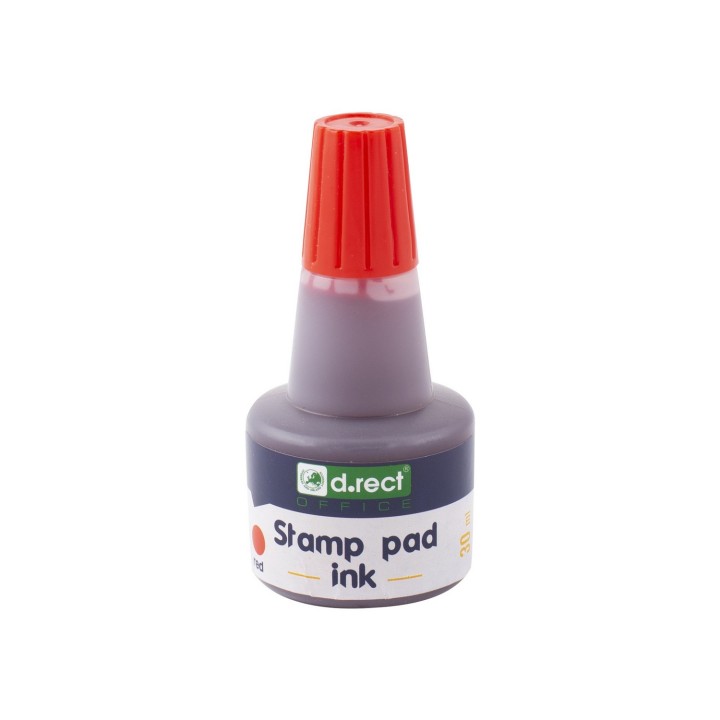 TUSZ D.RECT CZERWONY 30ml 12szt