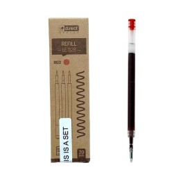 WKŁAD LE 028 ŻEL CZERWONY(806) 20szt
