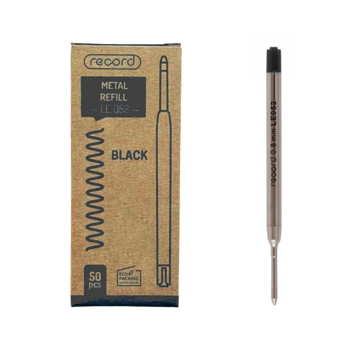 WKŁAD LE 052 CZARNY 0.8mm 50szt