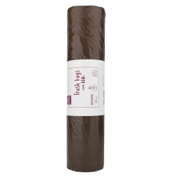 WORKI IH LDPE 120L BRĄZOWY 25szt