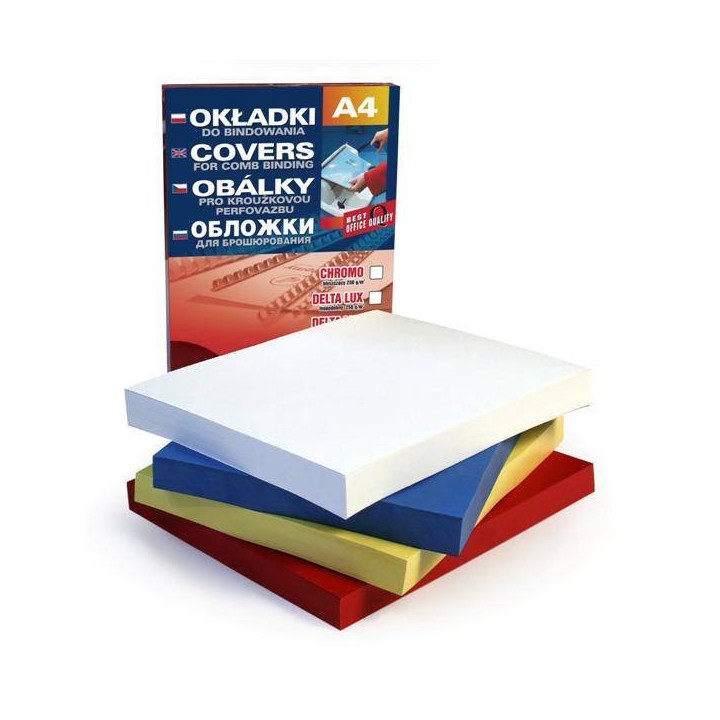 KARTON DO BINDOWANIA SKÓROPODOBNY A4 ARGO DELTA 407061 GRANATOWY 250G/M2 100ARK