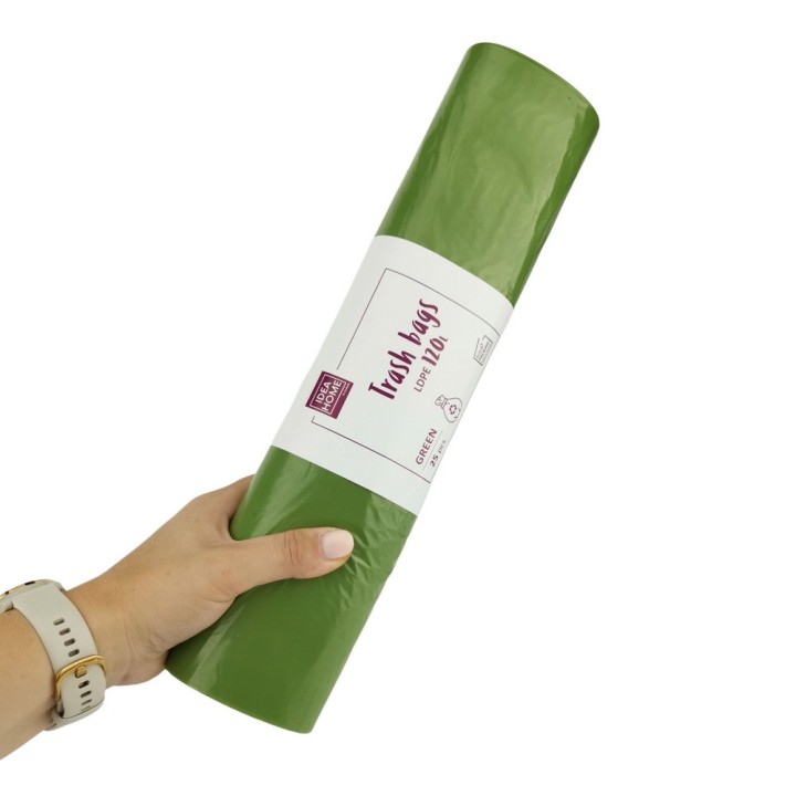 WORKI IH LDPE 120L ZIELONY 25szt