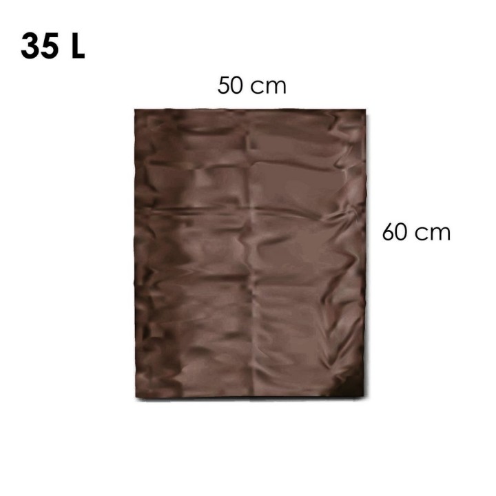WORKI IH LDPE 35L BRĄZOWY 20szt