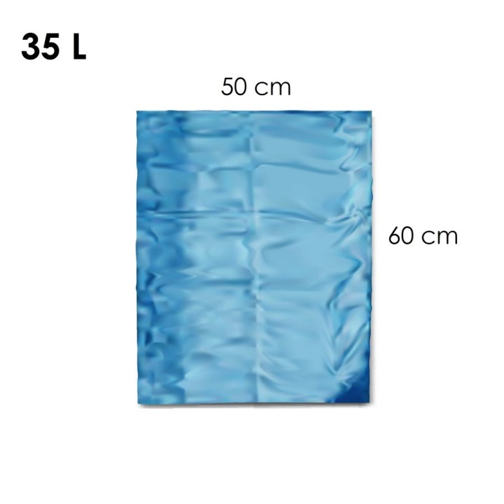 WORKI IH LDPE 35L NIEBIESKI 20szt