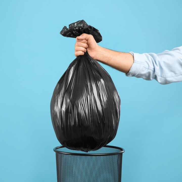 WORKI IH LDPE 60L CZARNY 50szt