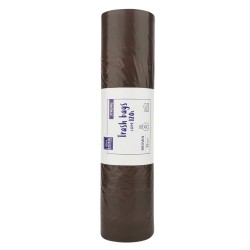 WORKI IH LDPE MOCNY 120L BRĄZOWY 25szt