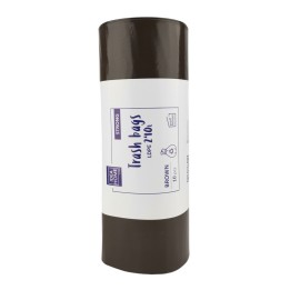 WORKI IH LDPE MOCNY 240L BRĄZOWY 10szt