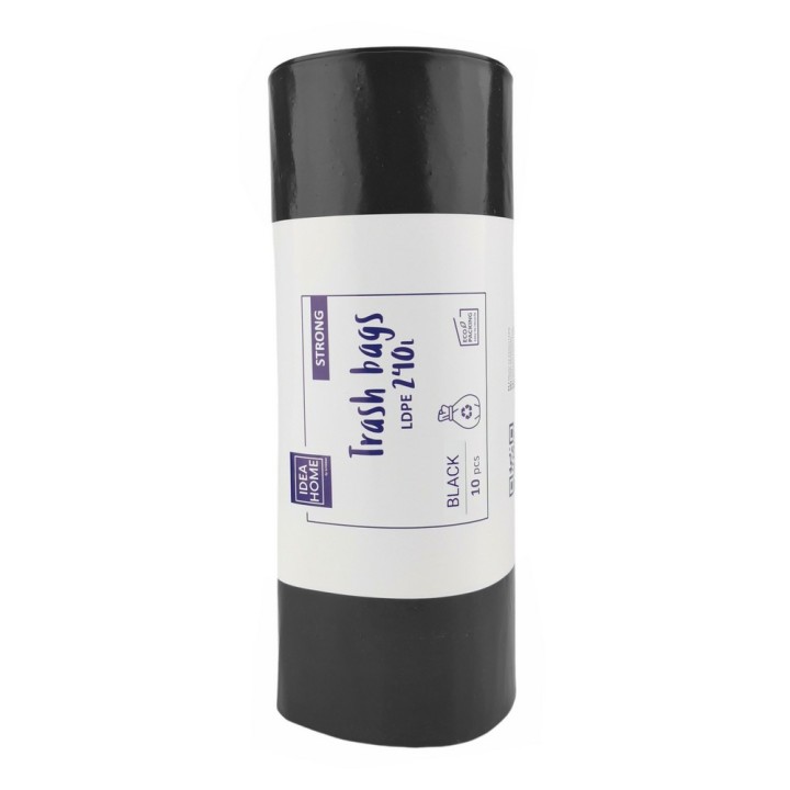 WORKI IH LDPE MOCNY 240L CZARNY 10szt