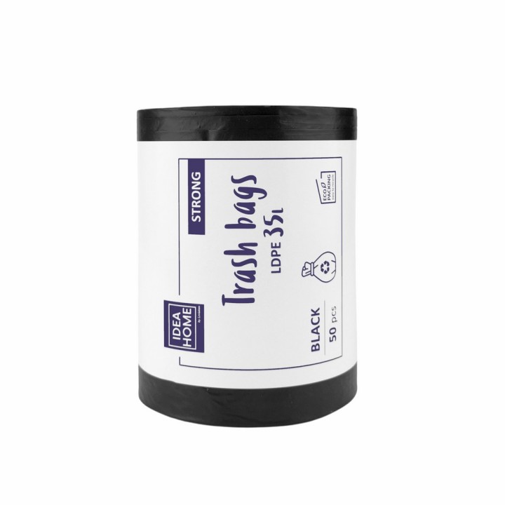 WORKI IH LDPE MOCNY 35L CZARNY 50szt