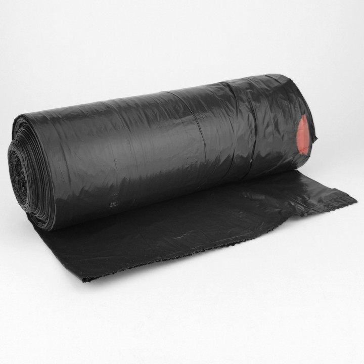 WORKI IH LDPE Z TAŚMĄ 60L CZARNY 40szt