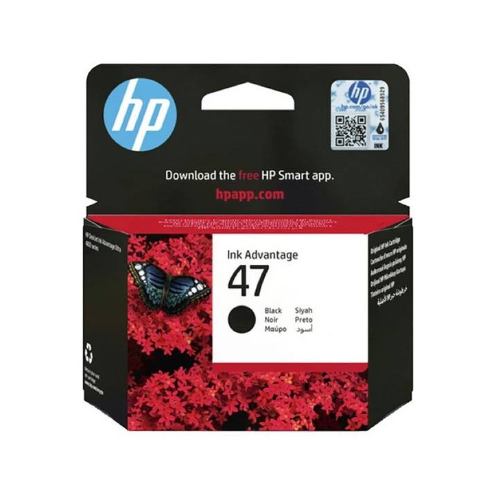 HP ORYGINALNY INK / TUSZ 6ZD21AE, HP 47, BLACK, HP DESKJET INK ADVANTAGE 4800