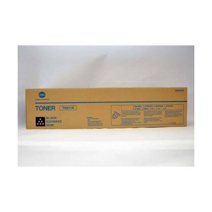 TONER ORYGINALNY MINOLTA TN611K A070150 CZARNY 45000 STRON