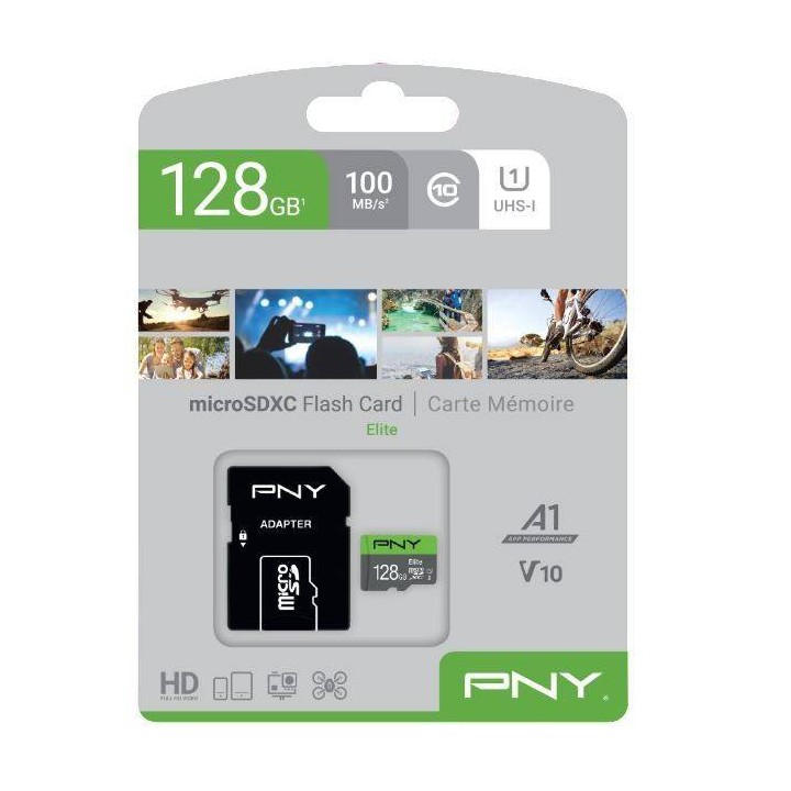 PNY KARTA PAMIĘCI MICROSDXC 128GB P-SDU128V11100EL-GE