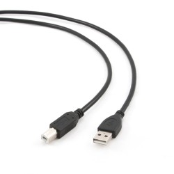 KABEL USB 2.0 3 M GEMBIRD CCP-USB2-AMBM-10 CZARNY