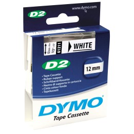 TASIEMKA ORYGINALNA BIAŁA DYMO S0721090/61211 12MM X 10 M