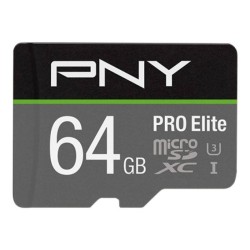 PNY PAMIĘĆ MICROSDXC 64GB P-SDU64GV31100PRO-GE