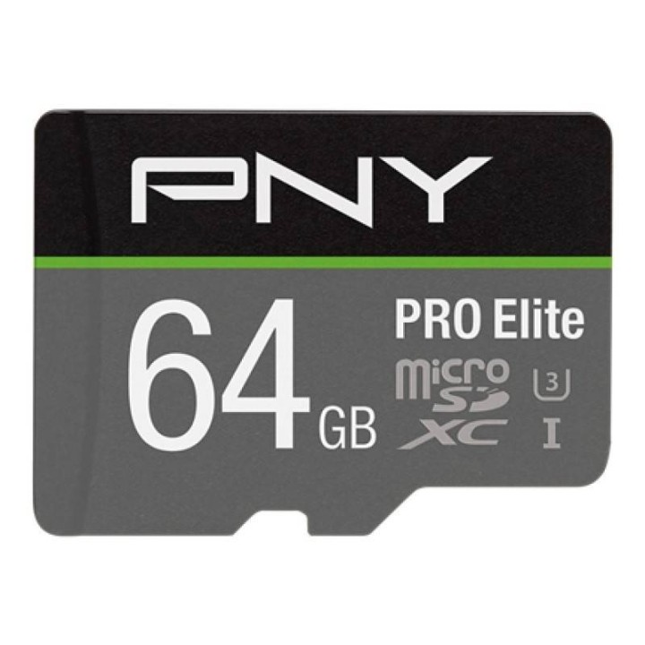 PNY PAMIĘĆ MICROSDXC 64GB P-SDU64GV31100PRO-GE