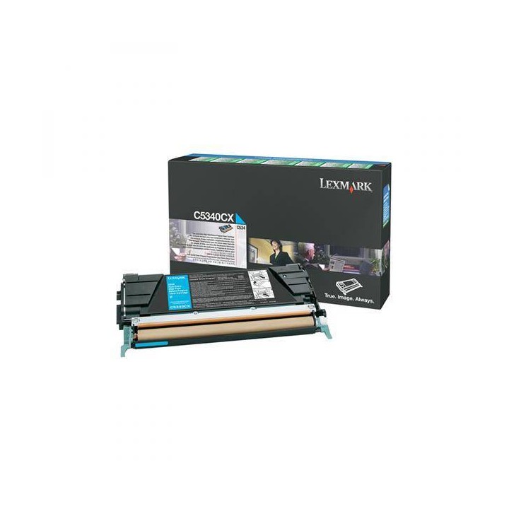 TONER ORYGINALNY LEXMARK C5340CX CYAN 7000 STRON