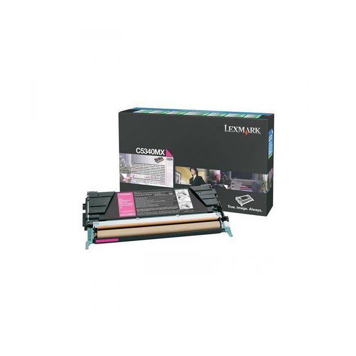 TONER ORYGINALNY LEXMARK C5340MX MAGENTA 7000 STRON