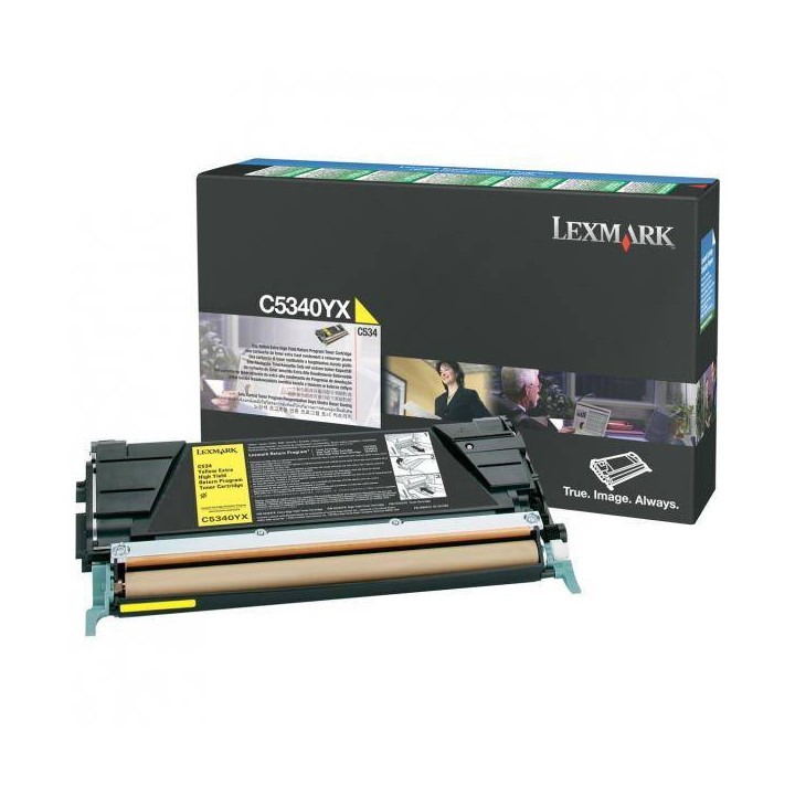 TONER ORYGINALNY LEXMARK C5340YX ŻÓŁTY 7000 STRON