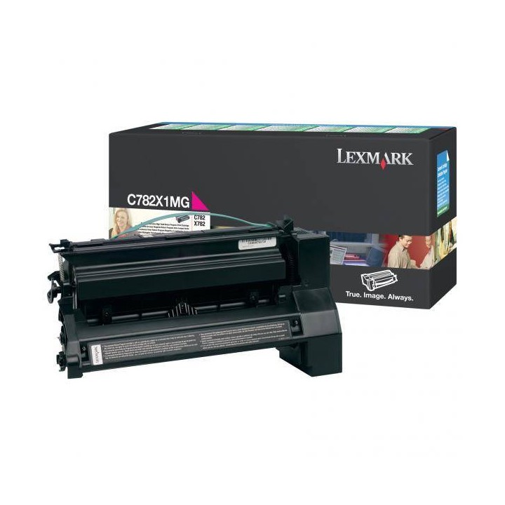 TONER ORYGINALNY LEXMARK C782X1MG MAGENTA 15000 STRON