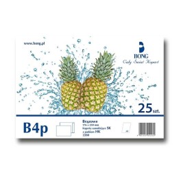 KOPERTA B4 HK BONG FOLIOWANA 2280-25 BRĄZOWA 25SZT