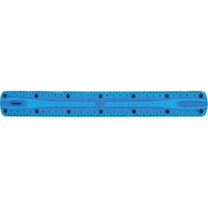 LINIJKA PLASTIKOWA 30CM CENTRUM FLEXIBLE 86916