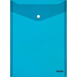 TECZKA KOPERTOWA PIONOWA NA GUZIK A4 CENTRUM 80046 MIX PP 0.16MM