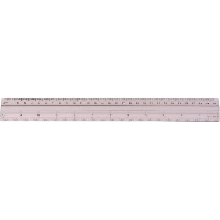 LINIJKA PLASTIKOWA 30CM CENTRUM 80843