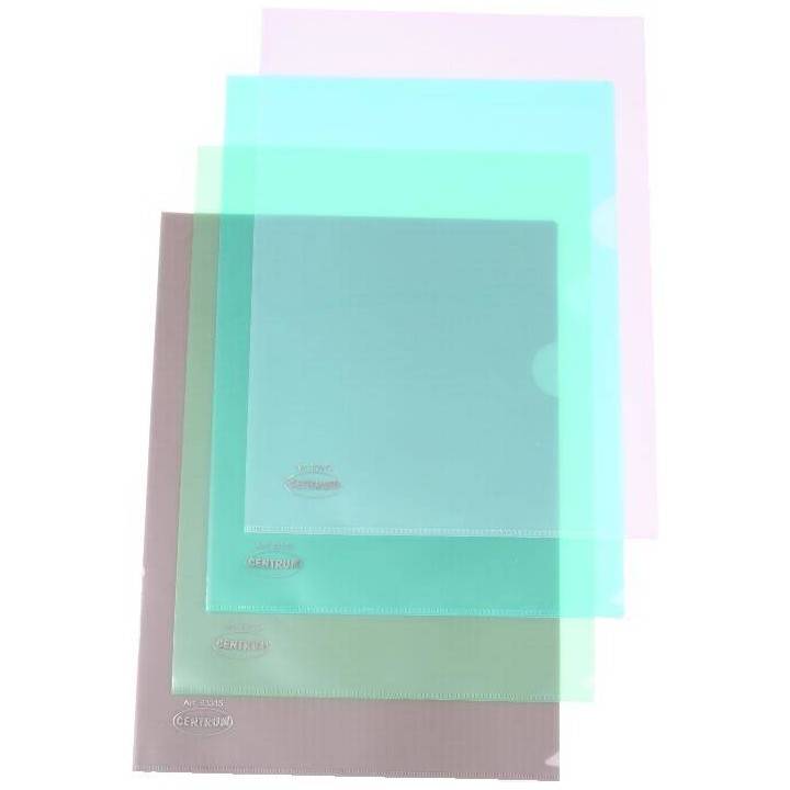OBWOLUTA TYPE-L A4 CENTRUM 83115 TRANSPARENTNY NIEBIESKI 0.16MM