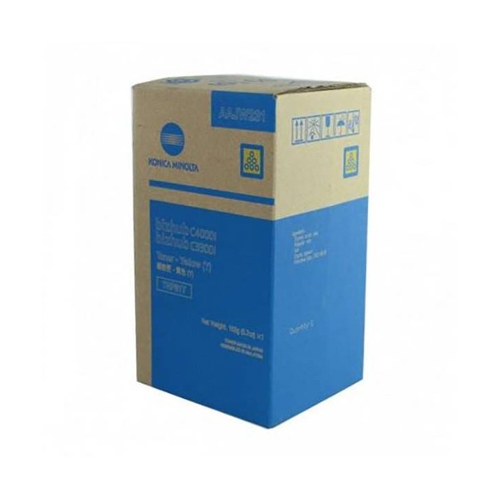 KONICA MINOLTA ORYGINALNY TONER AAJW251, YELLOW, 9000S, TNP-81Y, KONICA MINOLTA BIZHUB C3300I, C4000I, O