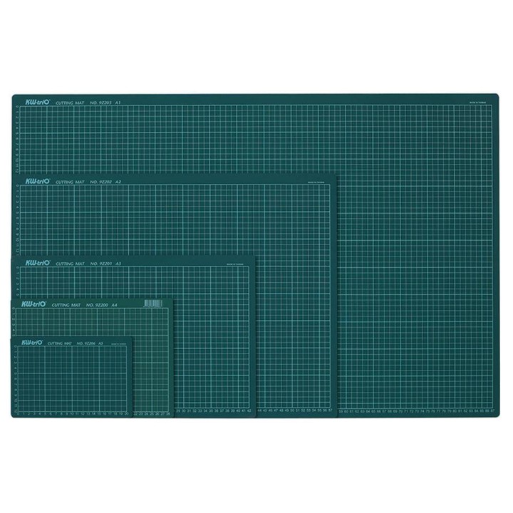 MATA DO CIĘCIA A3 3MM KW-TRIO 9Z201 ZIELONA