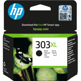 HP ORYGINALNY INK / TUSZ T6N04AE, HP 303XL, BLACK, 600S, HIGH CAPACITY, HP ENVY PHOTO 6230, 7130, 7134, 7830