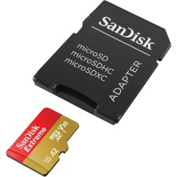 SANDISK KARTA PAMIĘCI EXTREME MICROSDXC 256GB 190/130 MB/S A2 V30 U3