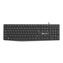 NATEC KLAWIATURA NAUTILUS US SLIM 1.8M CZARNA