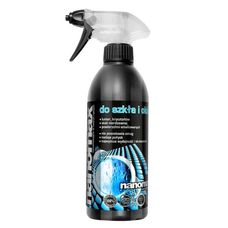 PREPARAT DO SZKŁA I OKIEN NANOMAX PROFESSIONAL 500ML