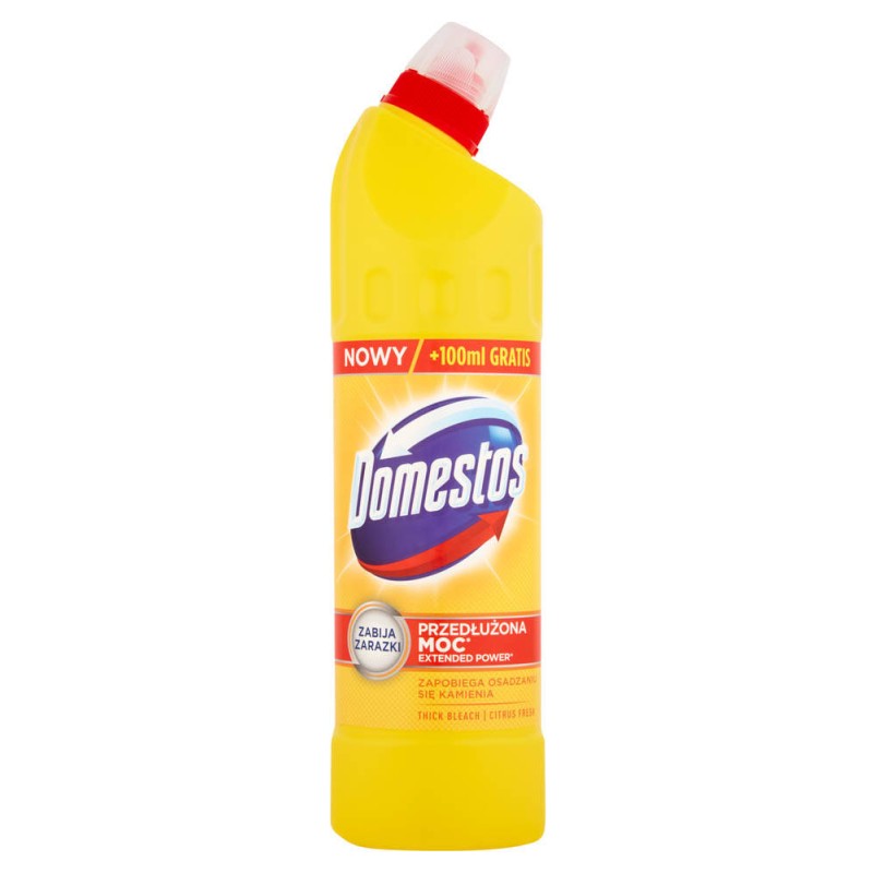 PŁYN DO WC DOMESTOS CITRUS 1250ML PO TERMINIE