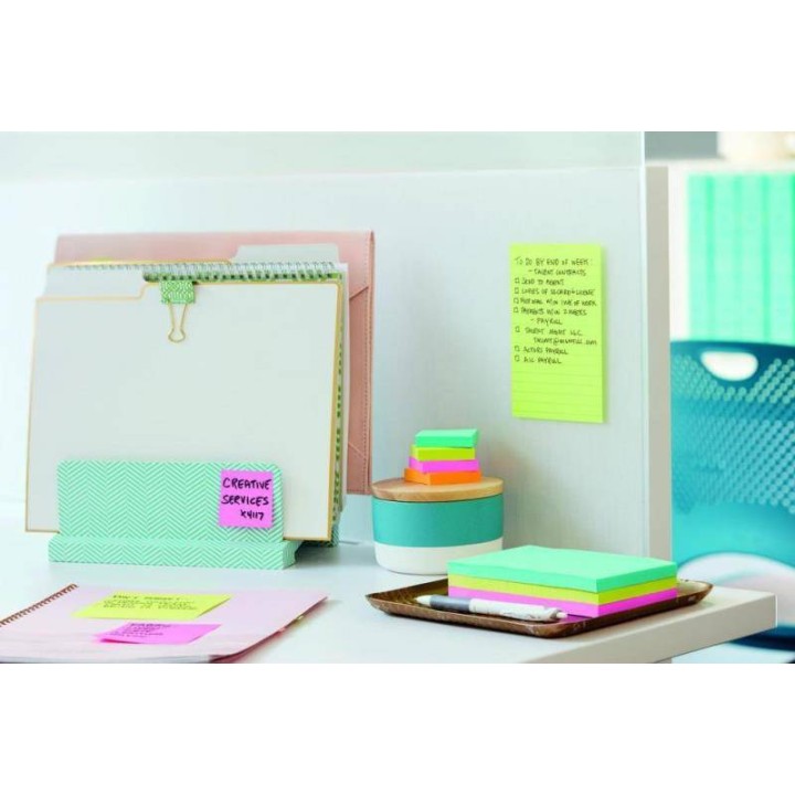 KARTECZKI SAMOPRZYLEPNE 51X51MM 3M POST-IT® 2051-U ULTRA 400 KART